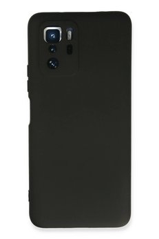 CepteToptan Xiaomi Poco X3 GT Kılıf Nano içi Kadife Silikon - Siyah - DROPX8617-8378