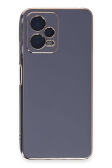 CepteToptan Xiaomi Redmi Note 12 Pro 5G Kılıf Volet Silikon - Mavi - DROPX1781-5917