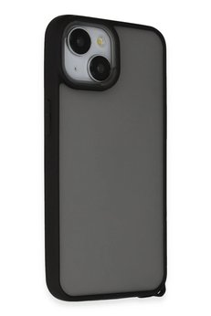 CepteToptan iPhone 15 Kılıf Elegant Kapak - Siyah - DROPX3423-1062