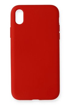 CepteToptan iPhone XR Kılıf Nano içi Kadife Silikon - Kırmızı - DROPX8749-9804