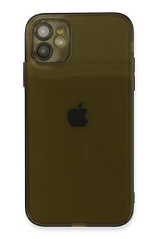 CepteToptan iPhone 12 Kılıf Fly Lens Silikon - Siyah - DROPX7747-6421