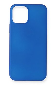CepteToptan iPhone 12 Mini Kılıf First Silikon - Mavi - DROPX8347-5152