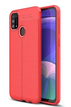 CepteToptan Samsung Galaxy M31 Kılıf Auto Focus Kapak - Kırmızı - DROPX1684-2560