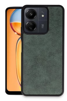 CepteToptan Xiaomi Redmi 13C Kılıf Aras Deri Kapak - Koyu Yeşil - DROPX3349-9616