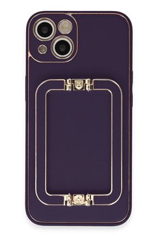 CepteToptan iPhone 14 Kılıf Coco Elit Kapak - Derin Mor - DROPX1029-3572