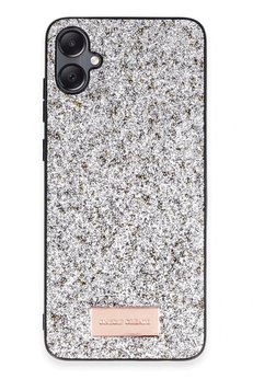 CepteToptan Samsung Galaxy A05 Bright Simli Kapak - Gümüş - DROPX9815-8423