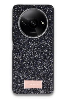 CepteToptan Xiaomi Redmi A3 4G Bright Simli Kapak - Siyah - DROPX3364-2648