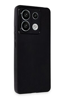 CepteToptan Xiaomi Redmi Note 13 Pro 4G Kılıf Silikon - Siyah - DROPX3685-9025