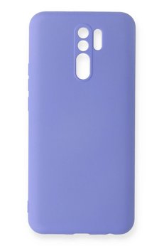 CepteToptan Xiaomi Redmi 9 Kılıf Nano içi Kadife Silikon - Lila - DROPX3552-5337