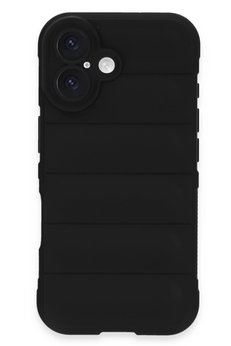 CepteToptan iPhone 16 Plus Kılıf Optimum Silikon - Siyah - DROPX9809-1490