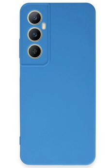 CepteToptan Realme C65 Kılıf First Silikon - Mavi - DROPX6801-4492