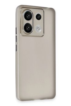 CepteToptan Xiaomi Redmi Note 13 Pro 5G Kılıf Silikon - Gri - DROPX8426-4524