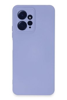 CepteToptan Xiaomi Redmi Note 12 4G Kılıf Nano içi Kadife Silikon - Lila - DROPX9472-1468