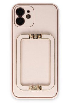 CepteToptan iPhone 12 Kılıf Coco Elit Kapak - Pudra - DROPX2209-1601