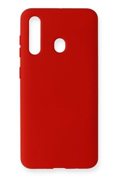 CepteToptan Samsung Galaxy M40 Kılıf Nano içi Kadife Silikon - Kırmızı - DROPX3982-2669