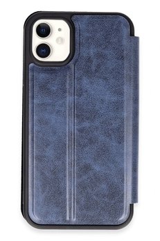 CepteToptan iPhone 11 Kılıf Flip Cover - Lacivert - DROPX5704-1209