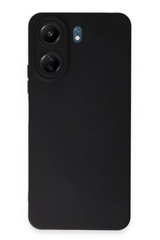 CepteToptan Xiaomi Redmi 13C Kılıf Nano içi Kadife Silikon - Siyah - DROPX4922-1373