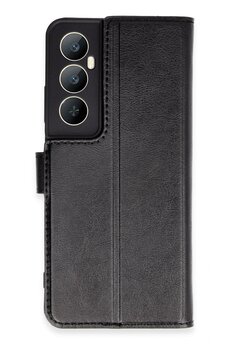 CepteToptan Realme C65 Kılıf Trend S Plus Kapaklı Kılıf - Siyah - DROPX6045-4309
