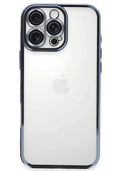 CepteToptan iPhone 16 Pro Kılıf Lensli Silikon - Açık Mavi - DROPX6416-4836
