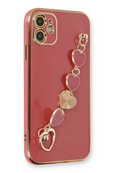CepteToptan iPhone 12 Kılıf Esila Silikon - Kırmızı - DROPX5965-5700