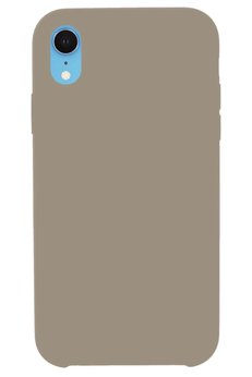 CepteToptan iPhone XR Kılıf Lansman Legant Silikon - Bej - DROPX3062-6719