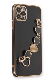 CepteToptan iPhone 11 Pro Max Kılıf Esila Silikon - Siyah - DROPX1910-8892