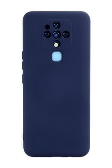 CepteToptan Tecno Camon 16 Kılıf Nano içi Kadife Silikon - Lacivert - DROPX8094-7723