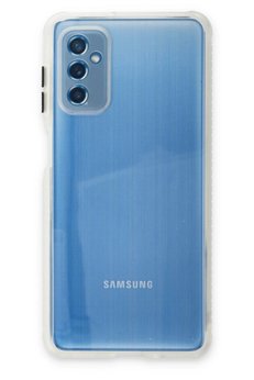 CepteToptan Samsung Galaxy M52 5G Kılıf Miami Şeffaf Silikon - Şeffaf - DROPX9152-5686