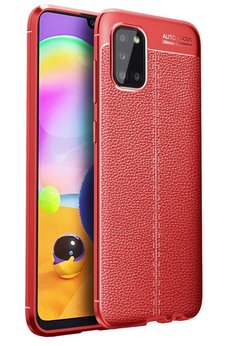 CepteToptan Samsung Galaxy A31 Kılıf Auto Focus Kapak - Kırmızı - DROPX1841-5604