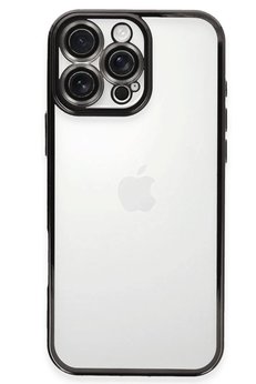 CepteToptan iPhone 16 Pro Kılıf Lensli Silikon - Siyah - DROPX4672-7096