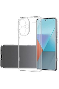 CepteToptan Xiaomi Redmi Note 13 Pro Plus Kılıf Lüx Şeffaf Silikon - DROPX4307-1283
