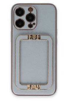 CepteToptan iPhone 13 Pro Max Kılıf Coco Elit Kapak - Turkuaz - DROPX1709-9481