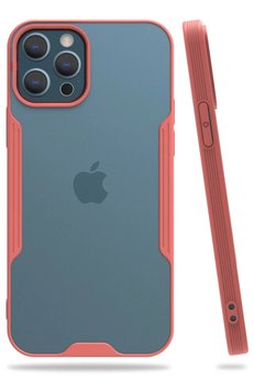 CepteToptan iPhone 12 Pro Max Kılıf Platin Silikon - Pembe - DROPX4359-6643