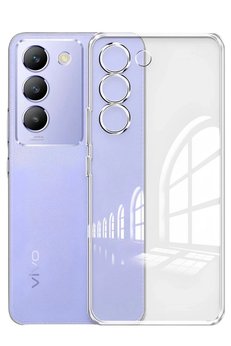 CepteToptan Vivo V30 Lite 4G Kılıf Lüx Şeffaf Silikon - DROPX4488-9399