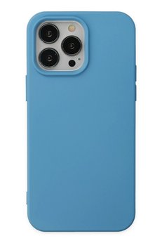 CepteToptan iPhone 14 Pro Max Kılıf Nano içi Kadife Silikon - Mavi - DROPX1668-1162