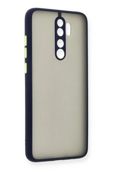 CepteToptan Xiaomi Redmi Note 8 Pro Kılıf Montreal Silikon Kapak - Lacivert - DROPX7599-3878