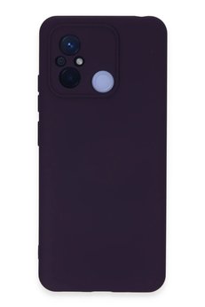 CepteToptan Xiaomi Redmi 12C Kılıf Nano içi Kadife Silikon - Mor - DROPX9056-7885