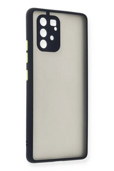 CepteToptan Samsung Galaxy A91 / S10 Lite Kılıf Montreal Silikon Kapak - Lacivert - DROPX4559-9023