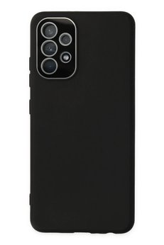 CepteToptan Samsung Galaxy A53 5G Kılıf Lansman Glass Kapak - Siyah - DROPX4429-3718