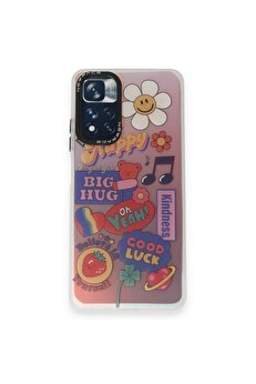 CepteToptan Xiaomi Redmi Note 11 Pro Kılıf Estoril Desenli Kapak - Estoril - 15 - DROPX1700-9308