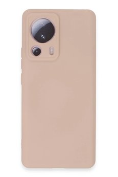 CepteToptan Xiaomi Mi 13 Lite Kılıf Nano içi Kadife Silikon - Pudra - DROPX8694-7887