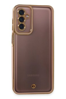 CepteToptan Samsung Galaxy M23 Kılıf Liva Lens Silikon - Pudra - DROPX2034-1308