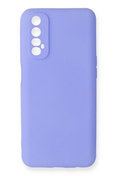 CepteToptan Realme 7 Kılıf First Silikon - Lila - DROPX8832-8282