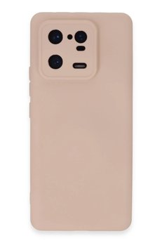 CepteToptan Xiaomi Mi 13 Pro Kılıf Nano içi Kadife Silikon - Pudra - DROPX4880-9375