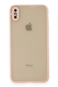 CepteToptan iPhone X Kılıf Montreal Silikon Kapak - Pembe - DROPX4461-9314