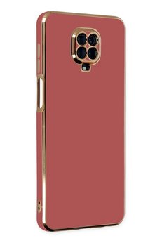 CepteToptan Xiaomi Redmi Note 9 Pro Kılıf Volet Silikon - Kırmızı - DROPX6370-4619