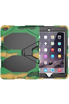 DropCep iPad 5 Air 9.7 Kılıf Griffin Tablet Kapak - Kamuflaj - Ogz5245-9724