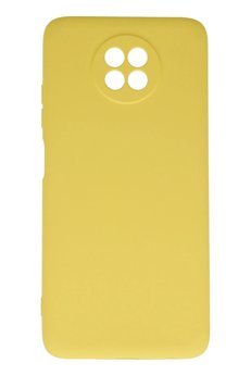 CepteToptan Xiaomi Redmi Note 9 5G Kılıf Nano içi Kadife Silikon - Sarı - DROPX6959-6745