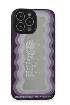 CepteToptan iPhone 13 Pro Kılıf Mirror Desenli Kapak - Mirror - 5 - DROPX9617-9123