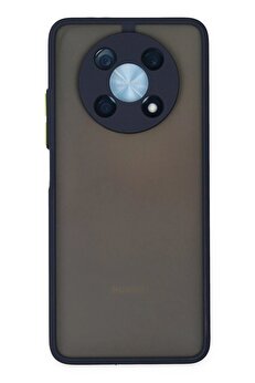 CepteToptan Huawei Nova Y90 Kılıf Montreal Silikon Kapak - Lacivert - DROPX8752-1345